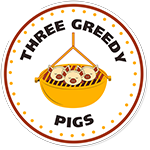 Three Greedy Pigs Logo